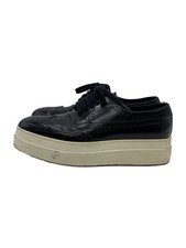 Prada Wingtip Dress Shoes 36.5 Blk Leather GDI81