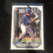 2026 Bowman 1st Baseball Prospects BP-59 Brendan Tunink, Los Angeles Dodgers RC
