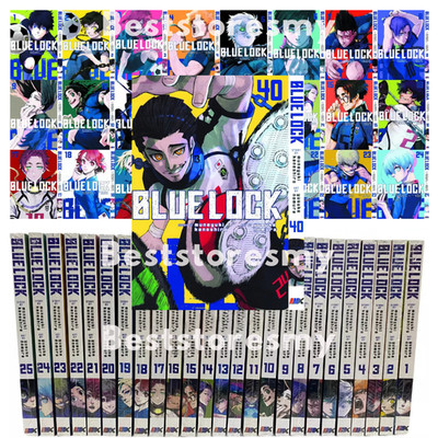 Buy Manga Blue Lock Anime Volume 1-39 Complete English Version