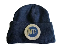 MTA BEANIE NEW YORK TRANSIT  SUBWAY  TRAIN