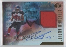 2017 Panini Illusions First Impressions Memorabilia Jeremy McNichols Auto 0f8