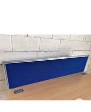 Blue Straight Screens Partition Desk Dividers 100cm & 80cm available ￼