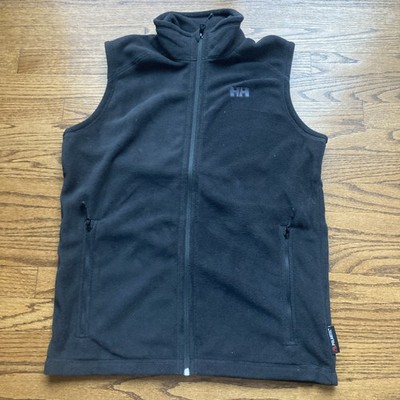 Helly Hansen Vest Mens Medium Fleece Full Zip Outdoors Hiking Warm