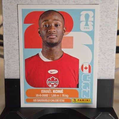 2026 Panini FIFA World Cup Sticker Ismael Kone #CAN 11 - Canada