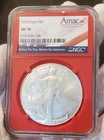 2023 NGC MS70 RED CORE FLAWLESS AMERICAN SILVER EAGLE .999 FINE BULLION ☆☆☆
