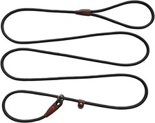 5FT 6FT 7FT Slip Lead Dog Leash, Strong Nylon Rope Leash, 1/4" Dog Training Lead