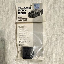 Flash Foot One FF1-S Metal Hot Shoe Adapter Foot for Vivitar 283/285 Black