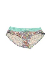 Vintage NEW Victorias Secret Low Rise Hiphugger Aqua Paisley Tiedye Size LG