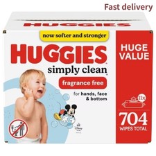 Simply Clean Baby Wipes - Unscented - Select Size And Count Simply Clean Baby Wipes - Unscented - Select Size And Count