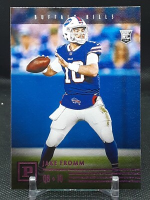 JAKE FROMM 2020 CHRONICLES PANINI PINK RC COMMANDERS BILLS GEORGIA BULLDOGS G2