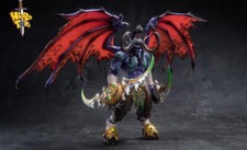 New 9" Hero Toys 1/12 scale WOW Demon Hunter Illidan Stormrage Action Figure
