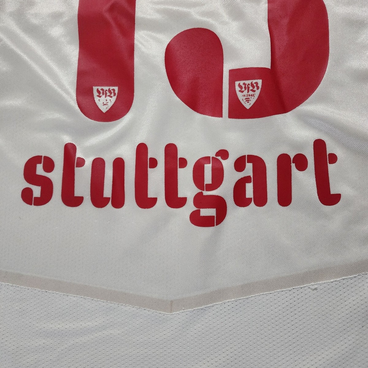 2009 Puma Home VFB Stuttgart Soccer Jersey Pavel Pardo Men XL