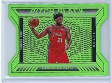 2020-21 Panini Obsidian Asia Tmall JOEL EMBIID Pitch Black Green Parallel 76ers