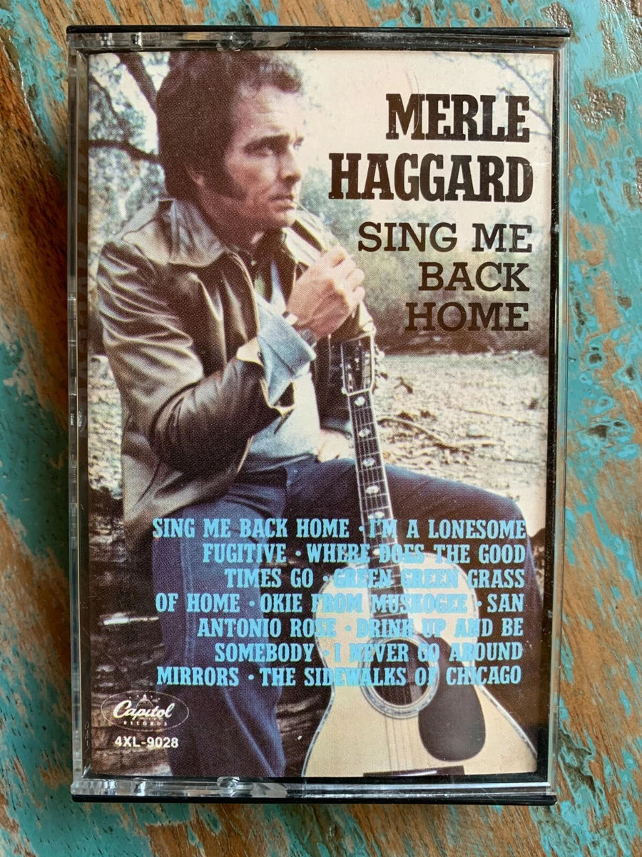 Merle Haggard Cassette Tape Nashville Country Music - Sing Me Back Home |  eBay