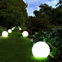 Solarleuchte AußEn Steckleuchte Garten Deko Kugellampe Led Erdspieß 10Er Set