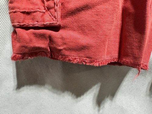 NEW True Religion Jeans Brand Boys Size US 5 Isaac Cargo Short Big T Stitch Red - Picture 8 of 12