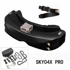 SKYZONE Black SKY04X PRO FPV Video Goggles Head Tracker 1920x1080 60FPS H264 DVR