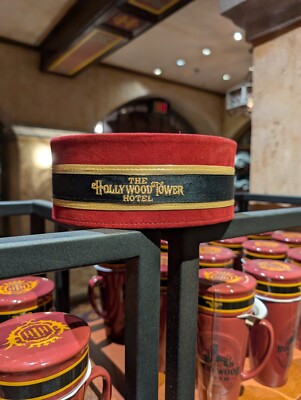 NEW! 💥Tower Of Terror Hollywood Tower Hotel Bellhop Hat Walt