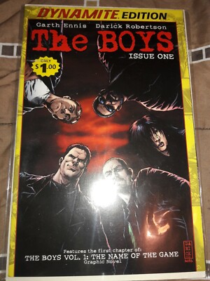 The BOYS Volume Garth Ennis TPB first print #1 Amazon Prime  Series