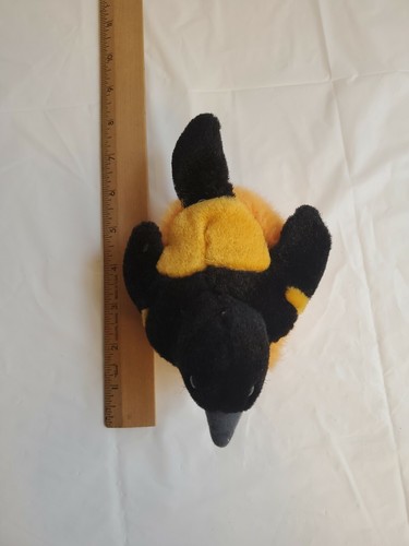 K&M Int. Wild Republic ORANGE & BLACK ORIOLE BIRD 6" Plush Toy - Picture 3 of 7
