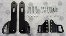 Spanngurthalterung-Set Schwarz gl&auml;nzend Harley Davidson Touring Street Glide