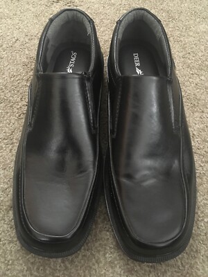 Deer Stags Black Leather Slip-On Loafer Deer Stags Men main image 2
