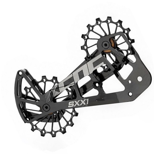 KCNC Pulley  Jockey Wheel XX1 SRAM CAGE REAR Oversized Eagle Black 12S WHEEL - Picture 3 of 3