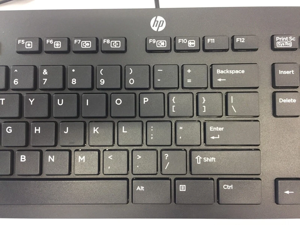 HP Business Gaming Computer PC Desktop wired USB Keyboard Win 7,8,10,Mac Genuine - Image 4 of 4