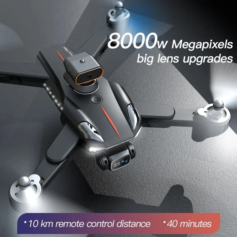 Drone professionnel Xiaomi HD 8K, 5G, GPS, quadrirotor sans balais, 10000 mètres - Photo 4/4