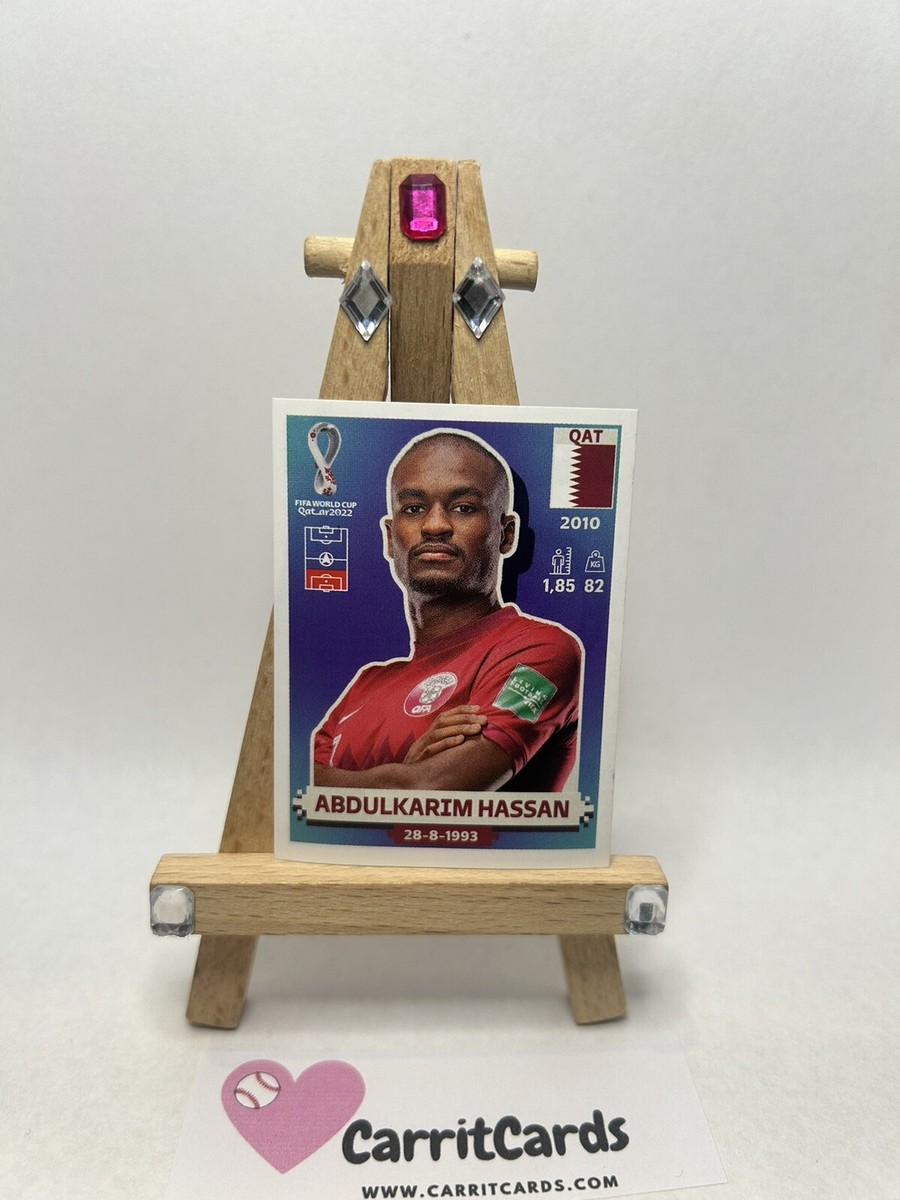 2022ワールドカップ カタール JAKUB KAMINSKI ラストナンバー ABDULKARIM HASSAN 2022 Panini World Cup Qatar Stickers #QAT7 Qatar