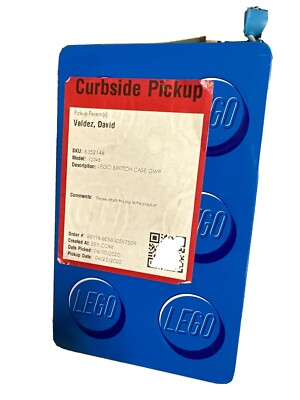 LEGO Collectors Steelbook Carrying Case Holds 24 Nintendo