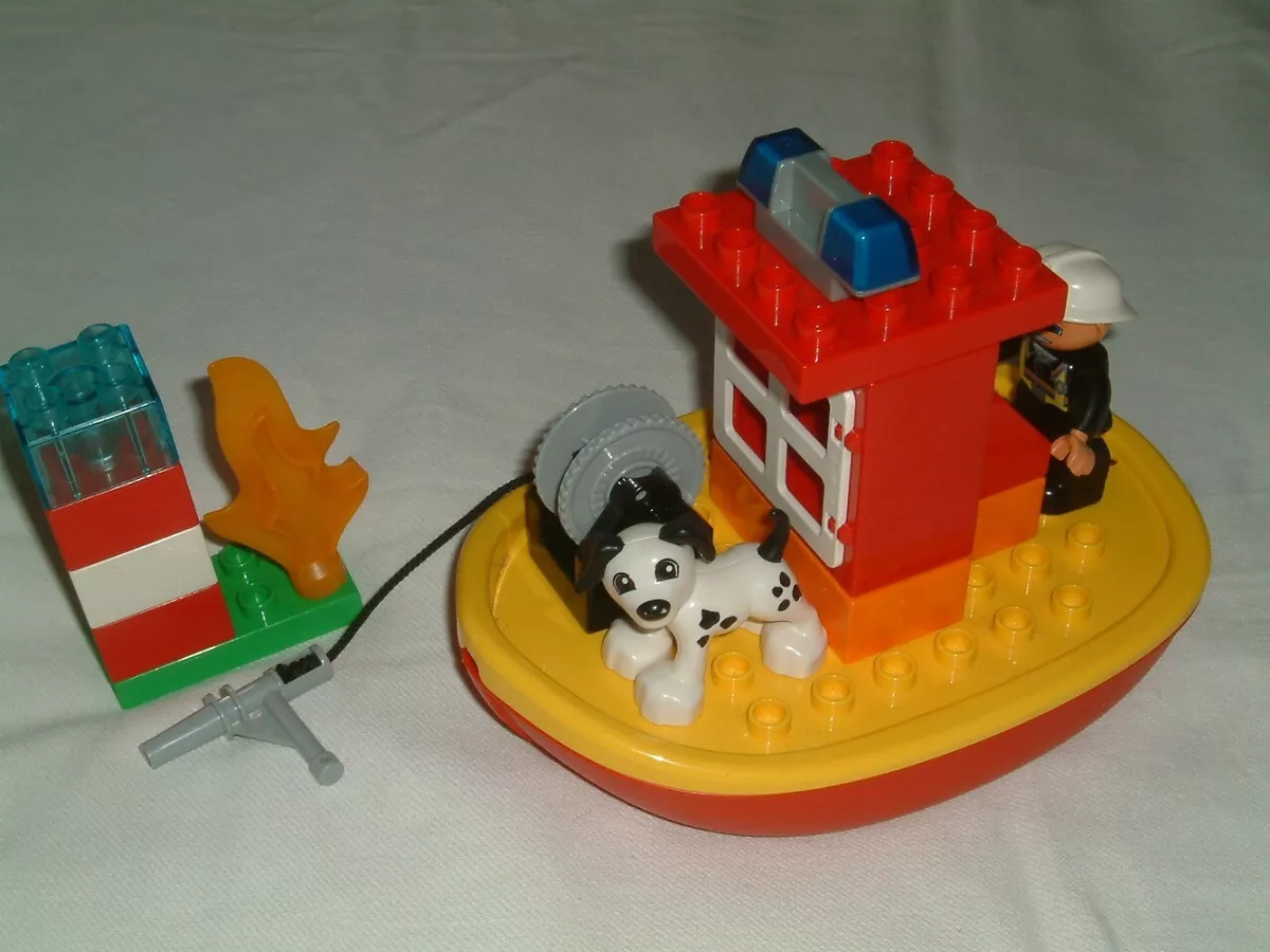 Duplo fire boat shop instructions