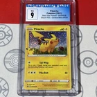 CGC 9 MINT Pikachu Sequin Holo SWSH039 Pokemon 2021 General Mills Card 4066