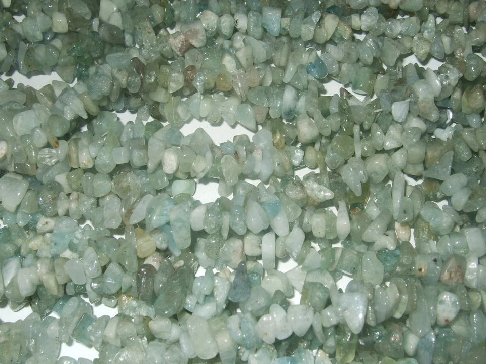 Pietre Dure Forate - Chips - 100PZ - ACQUAMARINA