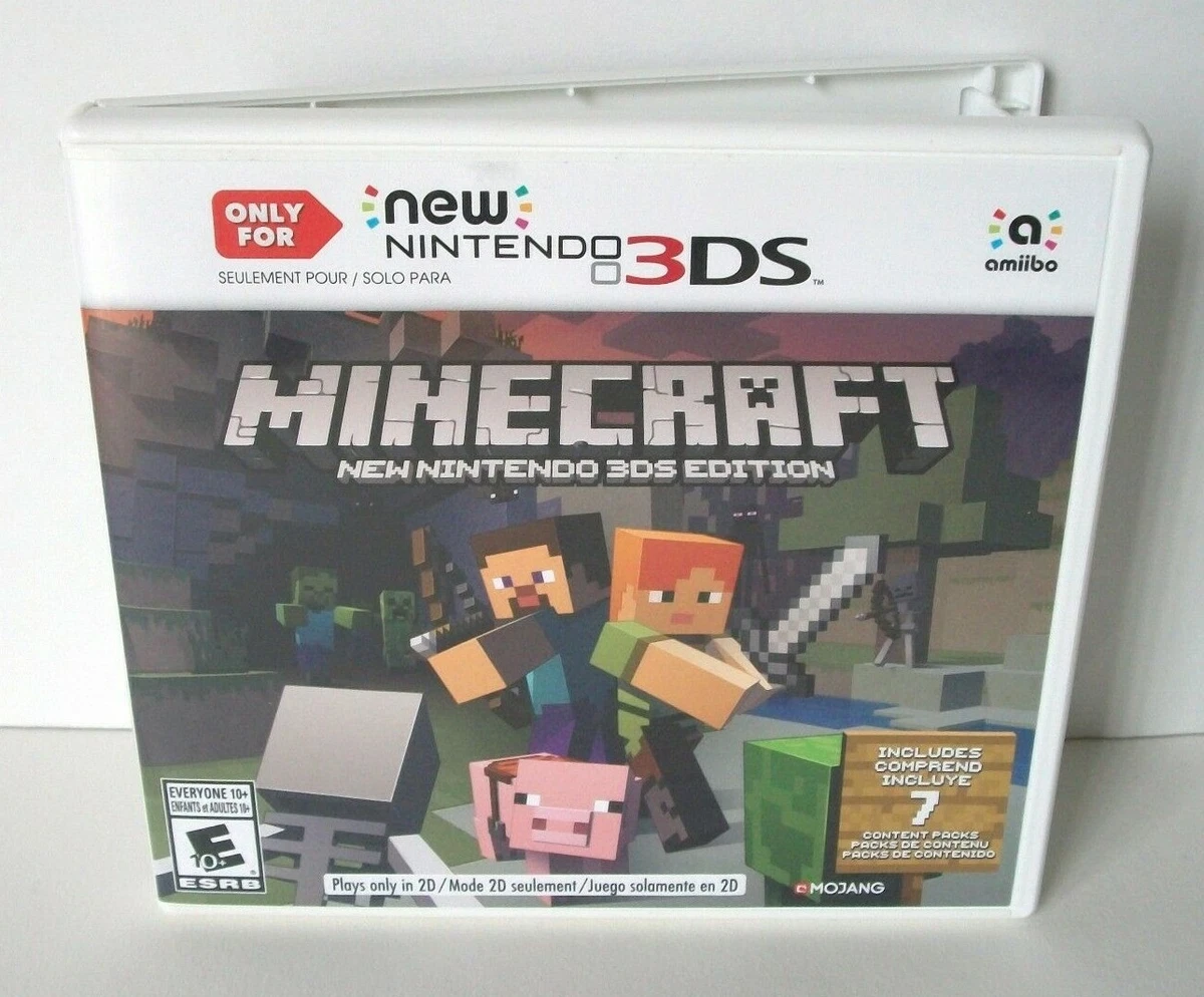 Minecraft: New Nintendo 3DS Edition, New Nintendo 3DS, Jogos