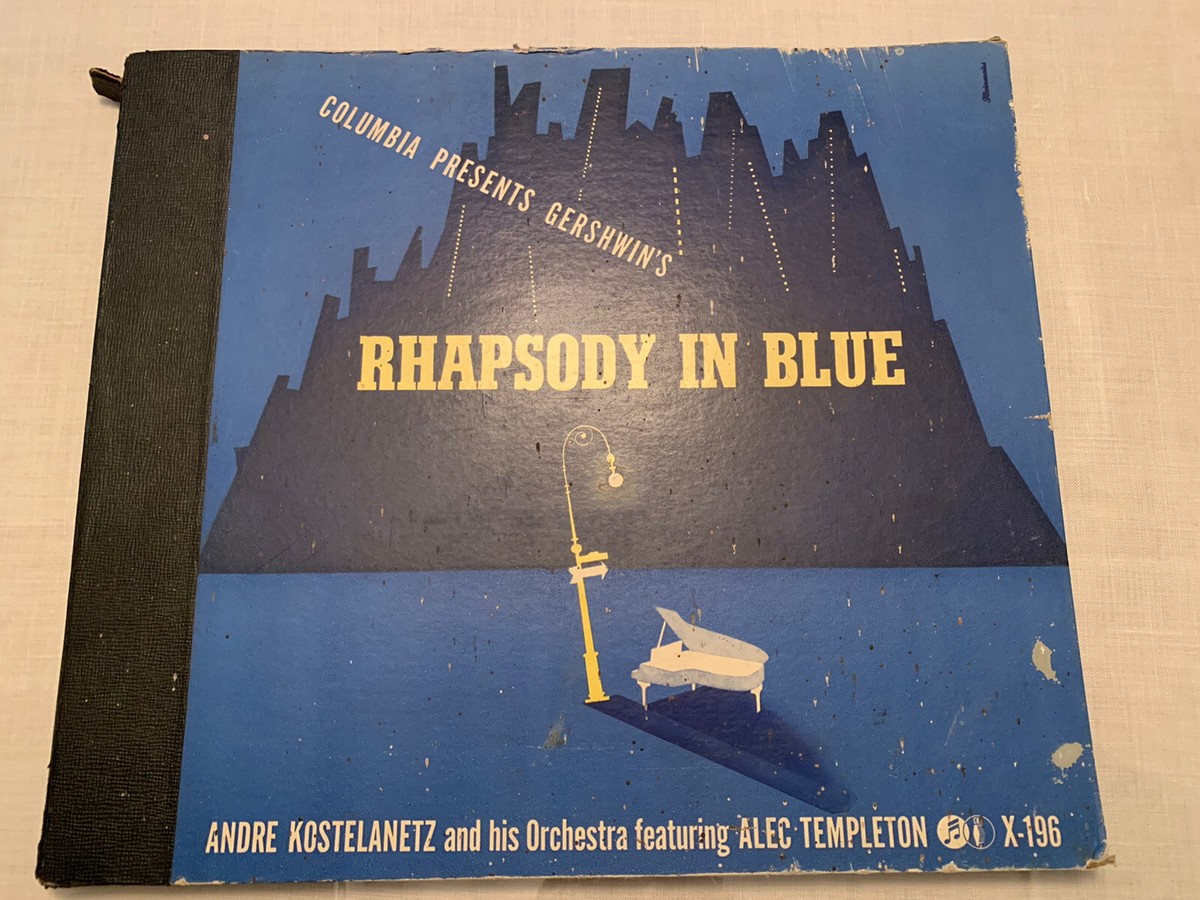 Columbia Records X-196: Gershwin Rhapsody in Blue, Kostelanetz