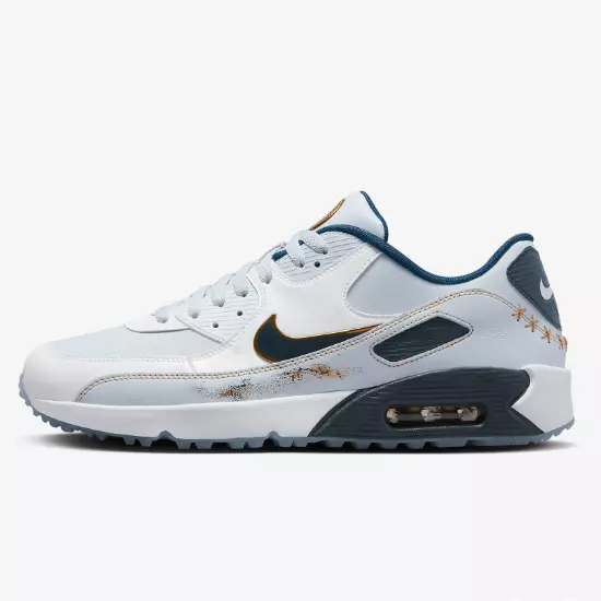 Nike Air Max 90 G NRG Golf Shoes 'Pure Platinum' (FB5055-041