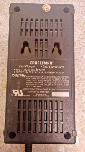 Craftsman 3/8 Variable Speed Cordless Drill/Driver Case More PARTS or REPAIR - Picture 16 of 19