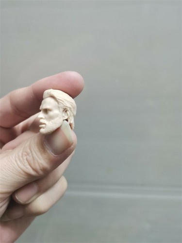 1:12 Old Captain Steve Rogers Head Sculpt For 6inch Male SHF Figure Body - Picture 6 of 6