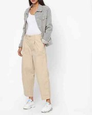 Women Levi's Balloon Pants Trousers Mid Rise Cotton Utility Size W28 L30 JJNJ67
