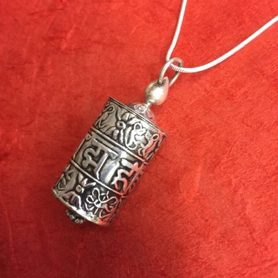 Prayer Wheel Necklace 2025