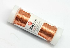 Fil bijoux pour crocheter, 0,30 mm bobine 50 m, cuivre