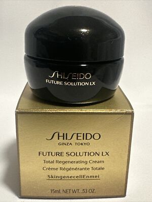 Shiseido Future Solution LX Total Regenerating Cream E 15ml / 0.53oz New In Box