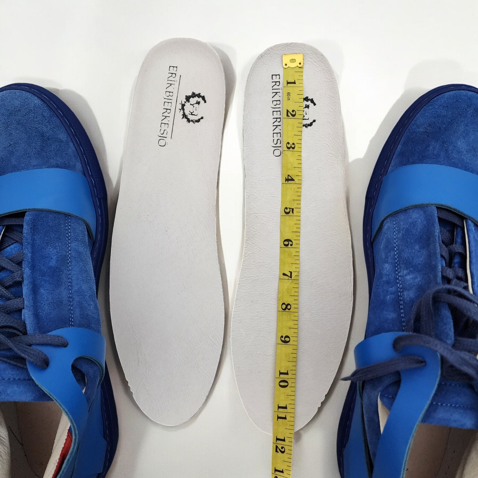 Erik Bjerkesjö x Del Toro Cross Trainer Men's SZ 13 Leather Suede Sneaker Italy