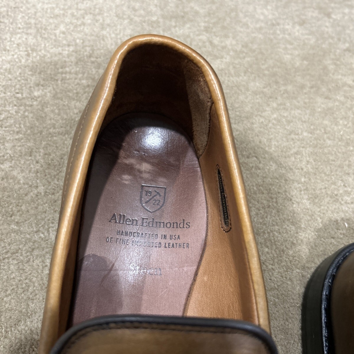 アレン エドモンズ Allen Edmonds Steen USA製 USA製】【アレンエドモンズ】【Allen Edmonds】【Steen】黒