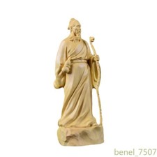 18cm Solid Wood Physician Statue of Hua Tuo Statue Wood Carving Character