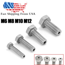 M6 M8 M10 M12 Broken Snapped Stud Drill Guide Kit Stainless Steel Studs Kit 4PCS