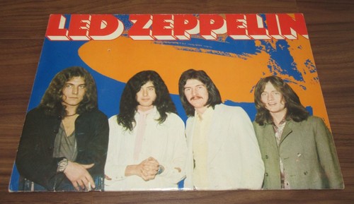$0 ship! Led Zeppelin 1971 JAPAN TOUR BOOK concert program DEBUT! More listed - Picture 11 of 12