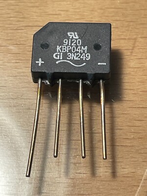 GI  3N249 1.5A 400V Glass Passivated Single-Phase Rectifier Bridge.