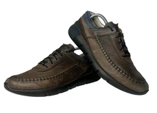 Ecco Cross X Classic Casual Brown Leather Shoes Men's EU 43 US 9-9.5 Sneakers